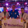 The Biotexcom team has three world champions in Brazilian Jiu-Jitsu